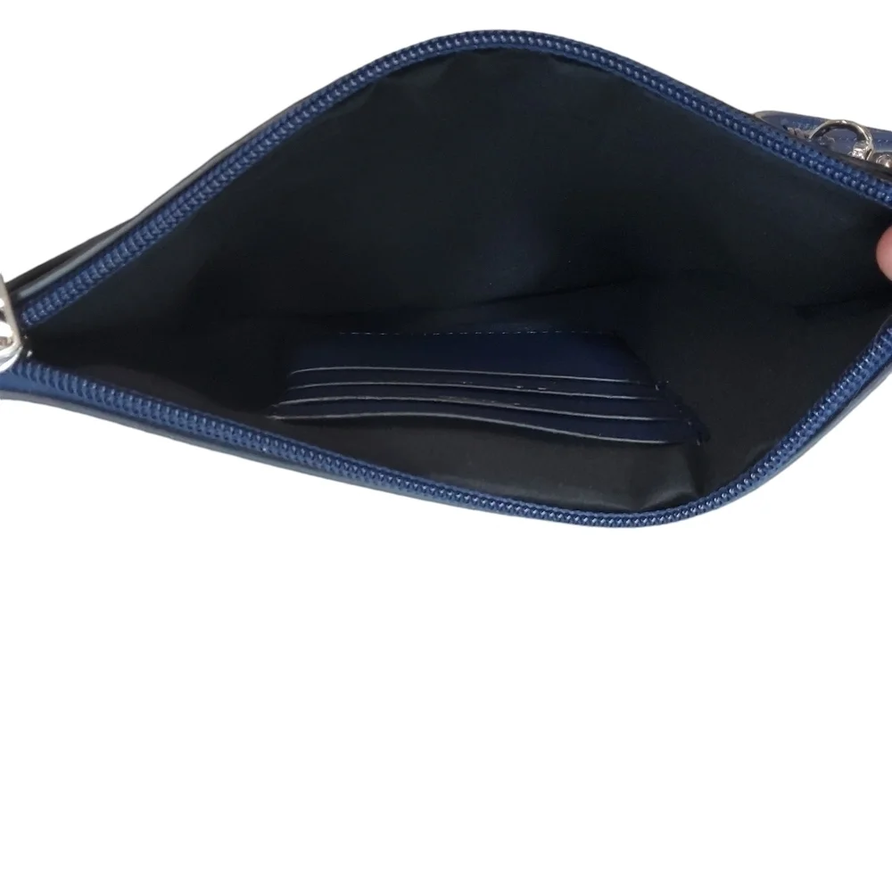 Mia K. Navy Wristlet
